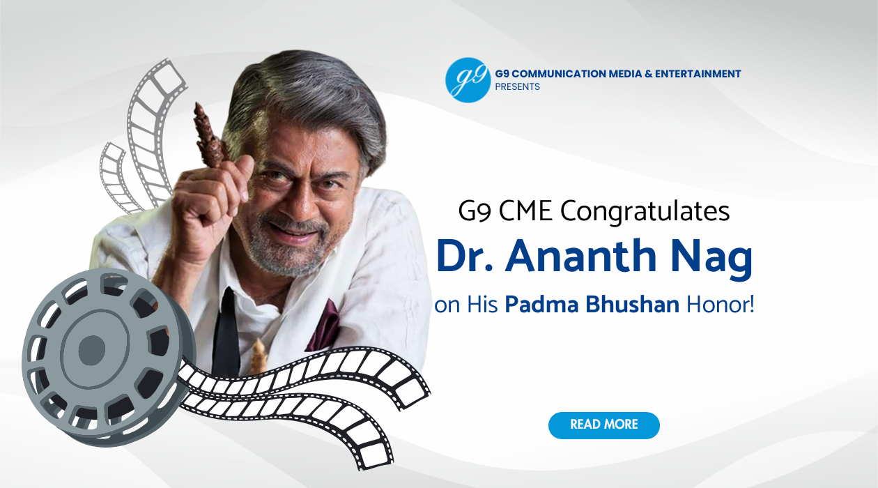 G9 CME Congratulates Dr. Ananth Nag on His Padma Bhushan Honor!